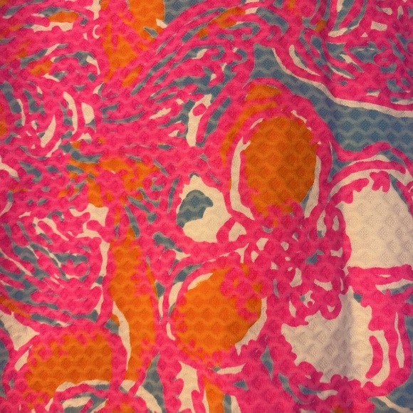 NWOT Lilly Pulittzer Michelina Vibrant Pink and Orange Women's Skort - Picture 7 of 10